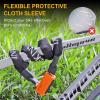 INTEKIN 4FT Long 8mm Thick Steel Chain Heavy Duty Bike Lock Anti-Theft Bicycle Chain Lock with 3 Keys for E-Bike, Motorcycle, Fence view 4