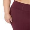 Amazon Essentials Women's Active Sculpt Mid Waist Capri Leggings, Dark Burgundy, Small (Previously Core 10) view 3