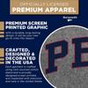 Barnesmith University of Pennsylvania UPenn Quakers Adult Unisex Crewneck Sweatshirt, Spirit, Charcoal Grey, Small view 4