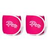 Adjustable Ankle Weights Set (1lb - 5lbs) - 10lbs in Total - for Women, Men and Kids  Used for Workouts at Home, Pilates, Yoga, Boxing, Dancing and Resistance Training, Pink view 2