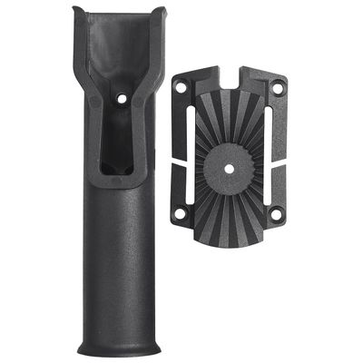 Adjustable Fishing Belt Rod Holder - 24 Angle Universal Holster for 2" Wading Belts Clip/Bags - Secure & Versatile Fly, Wade Fishing Pole Accessory