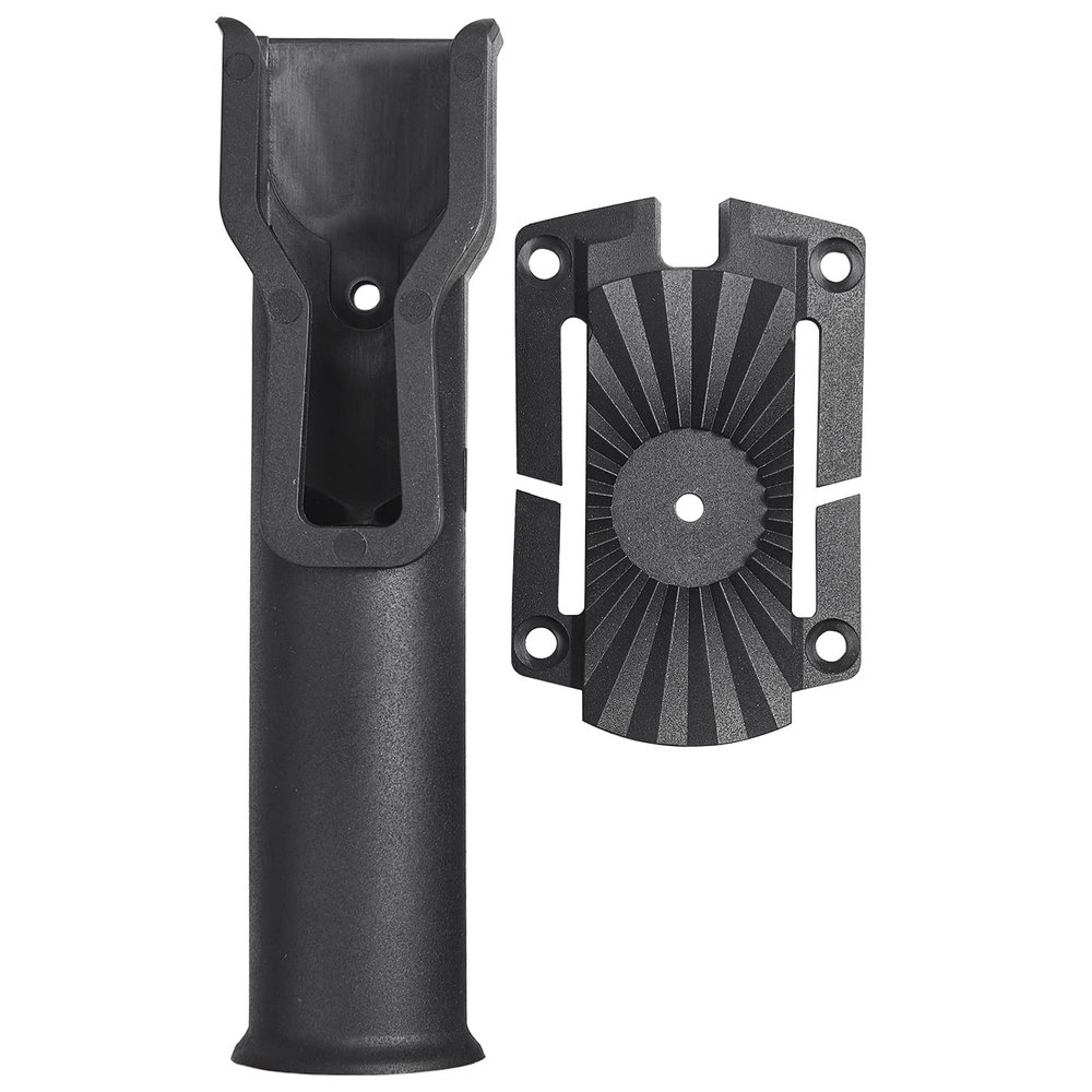 Adjustable Fishing Belt Rod Holder - 24 Angle Universal Holster for 2" Wading Belts Clip/Bags - Secure & Versatile Fly, Wade Fishing Pole Accessory