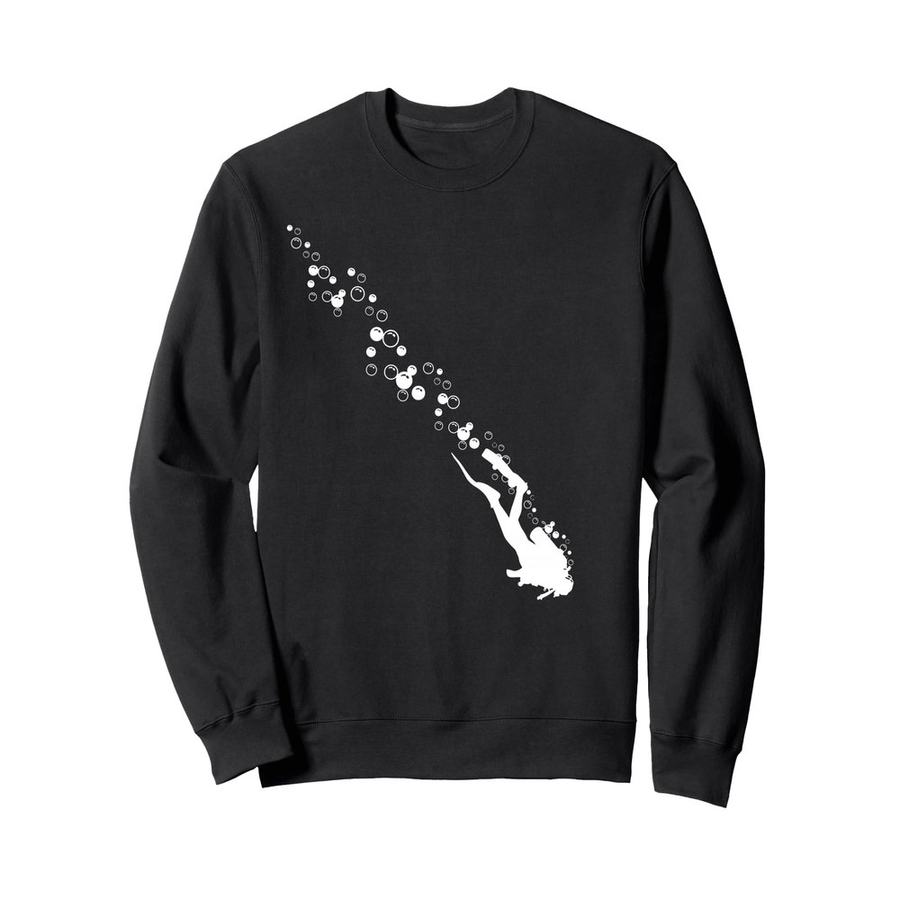 Diving Diver Sweatshirt