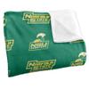 Norfolk State University Blanket, 50"X60" Logo Pattern, Silky Touch Super Soft Throw view 3