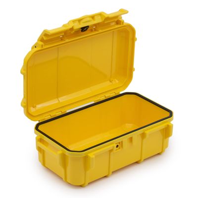 Evergreen 57 Waterproof Universal Ammo Can & Protective Case - Travel Safe/Mil Spec/USA Made - for Storing 9mm 300 308 .300 .243 .30-.30 .270 .308 .338 Winchester, 7mm .223 .22-250 (Yellow)