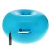 Body Sport Donut Ball, Teal, 33.5 in. x 17.7 in.  Durable, Inflatable Exercise Ball for Balance & Stability Training, Yoga, & Pilates Workouts  Use in Home, Office, Gym, or Classroom Seating view 1