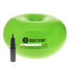 Body Sport Donut Ball, Green, 21 in. x 11.8 in.  Durable, Inflatable Exercise Ball for Balance & Stability Training, Yoga, & Pilates Workouts  Use in Home, Office, Gym, or Classroom Seating view 1