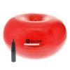 Body Sport Donut Ball, Red, 29.5 in. x 15.7 in.  Durable, Inflatable Exercise Ball for Balance & Stability Training, Yoga, & Pilates Workouts  Use in Home, Office, Gym, or Classroom Seating view 1