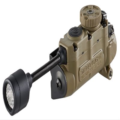 Streamlight 14307 Sidewinder Stalk 76-Lumens Tactical Helmet Light with Flexible Stalk Includes Arc Rail Mount in Retail Box, Coyote