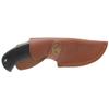 Elk Ridge 8.3" Pakkawood Handle Fixed Stainless Steel Blade Hunting Knife ER-200-09BR Laser Engraved by NDZ Performance in Pink - Skull Jolly Roger 2 view 2