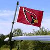 Arizona Cardinals Golf Cart Flag Pole and Holder Mounting Bracket view 2