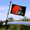 Cleveland Browns Golf Cart Flag Pole and Holder Mounting Bracket view 2
