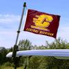 Central Michigan Chippewas Golf Cart Flag Pole and Holder Mounting Bracket view 2