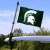 MSU Spartans Golf Cart Flag Pole and Holder Mounting Bracket view 2