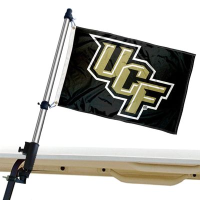 Central Florida Knights Golf Cart Flag Pole and Holder Mounting Bracket