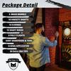 SHOT TAKER CO. EST. 2017 Soft Tip Darts Set - Professional Darts with Customizable Configuration, Aluminum & Plastic Shafts, O-Rings, Flights, Dart Tool, 50PC Extra 2BA Tips (19g-Black C-STC10443) view 3