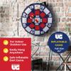 University Games, Lawn Party Collection, Inflatable Dart Ball Game Set with (3) Self Stick Tennis Balls - Fun Indoor + Outdoor Tennis Toss - 24" x 24" view 2