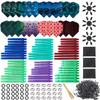 SHOT TAKER CO. EST. 2017 Deluxe Darts Tune up Kit Box | Flights, Sharpener, Shafts, O-Rings, Flight Savers, Accessories (10446-Flights/Shafts/Tips) view 1