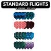 SHOT TAKER CO. EST. 2017 Deluxe Darts Tune up Kit Box | Flights, Sharpener, Shafts, O-Rings, Flight Savers, Accessories (10446-Flights/Shafts/Tips) view 3