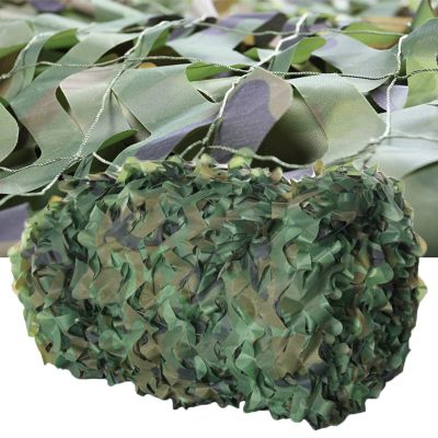 YHBZ Woodland Camouflage Netting,Backdrop Decoration Camo Net,Oxford Polyester Anti-UV,Ideal as Sun Protection Privacy Screen for Bars,Garden,Camping,Leisure,Customizable,2x3m(7 * 10ft)