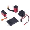 VGEBY Brushless Motor, S3650 3100KV Brushless Motor Kit with 60A ESC Programming Card 25KG Metal Steering Gear view 1