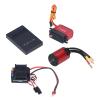 VGEBY Brushless Motor, S3650 3100KV Brushless Motor Kit with 60A ESC Programming Card 25KG Metal Steering Gear view 3