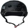 S1 Mini Lifer Helmet for Skateboarding, BMX, and Roller Skating - EPS Fusion Foam, CPSC & ASTM Certified - Black Gloss Glitter Large (20") view 2