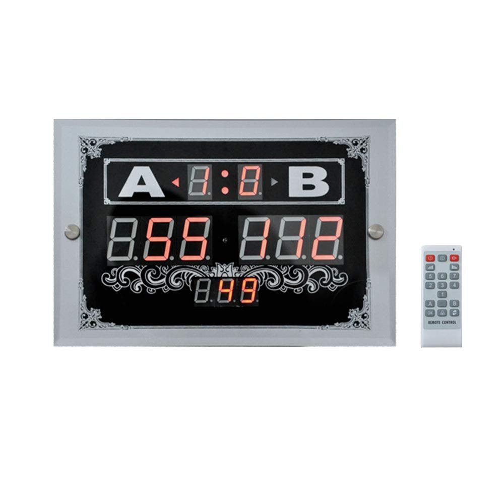 DKULMN Snooker Scoreboard, Digital Billards Scoreboard Portable Ultra Thin Snooker Electronic, Electronic Scoreboard for Basketball Tennis Football Scoreboard