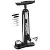 MOHEGIA Bike Floor Pump with Gauge,Air Bicycle Pump Inflator with High Pressure 160 PSI,Fits Schrader and Presta Valve view 1