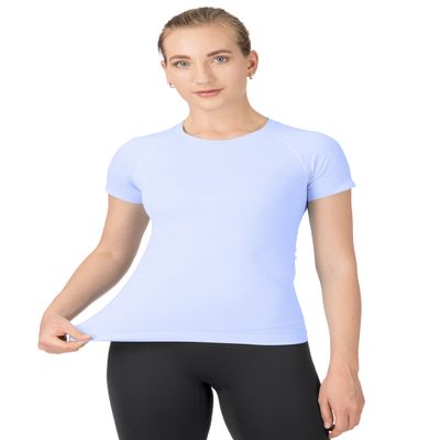 MathCat Workout Shirts for Women,Workout Tops for Women Short Sleeve,Yoga T Shirts for Women,Breathable Athletic Gym Shirts Blue