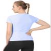 MathCat Workout Shirts for Women,Workout Tops for Women Short Sleeve,Yoga T Shirts for Women,Breathable Athletic Gym Shirts Blue view 4