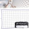 Professional Volleyball Replacement Net with Storage Bag - Standard 31FT x 3FT Training Volleyball Net for Beach, Swimming Pool, Schoolyard, Backyard, Sports view 1