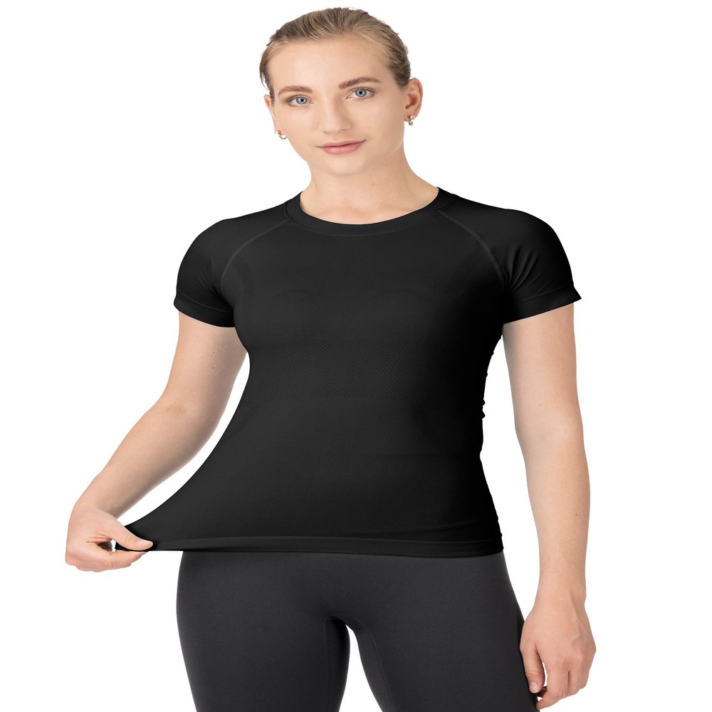 MathCat Workout Shirts for Women,Workout Tops for Women Short Sleeve,Yoga T Shirts for Women,Breathable Athletic Gym Shirts Black