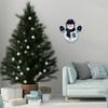 Rico Industries NHL Hockey Seattle Kraken Snowman Shape Cut Pennant - Home and Living Room Dcor - Soft Felt EZ to Hang view 3