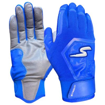 Stinger Sports Color Crush Batting Gloves, Royal Blue, Adult XL