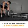 Bells of Steel Deadlift Jack 2.0 Premium Barbell Jack | Long Handle Deadlift Bar Jack | Bar Jack Durable Nylon Rollers for Easier Bar Centering | Protective UHMW Deadlift Stand, 800lb Capacity view 4