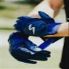 Stinger Sports Color Crush Batting Gloves, Navy, Youth Large view 2