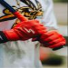 Stinger Sports Color Crush Batting Gloves, Red, Youth Large view 2