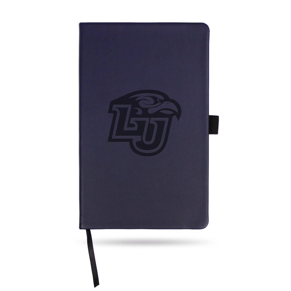 Rico Industries NCAA Liberty Flames Navy Laser Engraved Small Notepad Jounral/Notepad 8.25" x 5.25"- Office Accessory