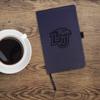Rico Industries NCAA Liberty Flames Navy Laser Engraved Small Notepad Jounral/Notepad 8.25" x 5.25"- Office Accessory view 2