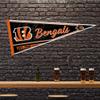 Rico Industries NFL Football Cincinnati Bengals Classic 12" x 30" Felt Wall Dcor Pennant - Great for Home/Bed Room/Man Cave Dcor view 2