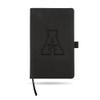 Rico Industries NCAA Appalachian State Mountaineers Black Laser Engraved Small Notepad Jounral/Notepad 8.25" x 5.25"- Office Accessory view 1