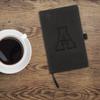 Rico Industries NCAA Appalachian State Mountaineers Black Laser Engraved Small Notepad Jounral/Notepad 8.25" x 5.25"- Office Accessory view 2