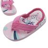 Toddler Girls & Boys Flip Flops Kids EVA Sandals Summer Outdoor Water Shoes with Adjustable Elastic Strap Beach Slippers (Hot Pink-1, 15-18Months) view 3