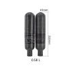 TUXING Carbon Fiber PCP Paintball Tank 0.58L 4500psi CE Approved Composite Cylinder with Paintball Regulator Valve Regulator Gauge Output Pressure:1800psi-M18*1.5 view 4