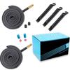 700x38c Bike Tube 700x38c Inner Tube 28" x1-3/8 1-5/8"Road Bike Tube 700x35c 700x36c 700x37c 700x39c 700x40c 700x41c 700x42c 700x43c Bike Tubes 2Pack (700x35/43C-48mm, Schrader) view 1