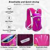 YAPJEB Running Hydration Vest, Hiking Backpack with 2 L Water Bladder, Insulated Bag Accessories for Trail Marathon Jogging Cycling for Women Men(Black&Grey) view 3