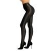Yihuimin Women's Shiny Glossy High Waist Tights Opaque Pantyhose Yoga Sports Pants Leggings C&Black One Size view 2
