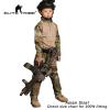 Elite Tribe Gen3 Combat Shirt Trousers Suit For 6Y-14Y Children Airsoft Tactical bdu Uniform Multicam (9 to 10 Y) view 2