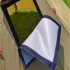 4 Person Tipi Tent with Tent Mat Height 7.2 FT Outdoor Hiking Tent (Army Green with Skirt) view 3